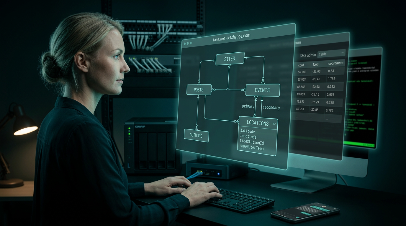 The Graph Behind the Sites: How Connected Data Powers fanø.net and letshygge.com